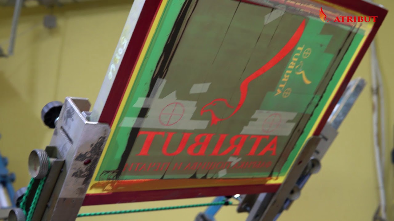 Стекла шелкография газель