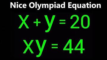 A Nice Math Olympiad Problem (x,y)=? | Can you solve this ?