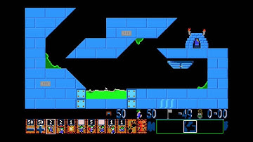 Lemmings Plus III - Part 19 - Fierce Level 5