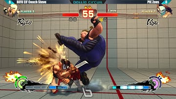 Next Level Battle Circuit #100 - USF4 - BIFU EIF Coach Steve vs PIE Zeus