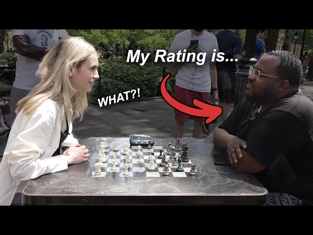 I Was SHOCKED When I Heard This Chess Hustler's Rating 