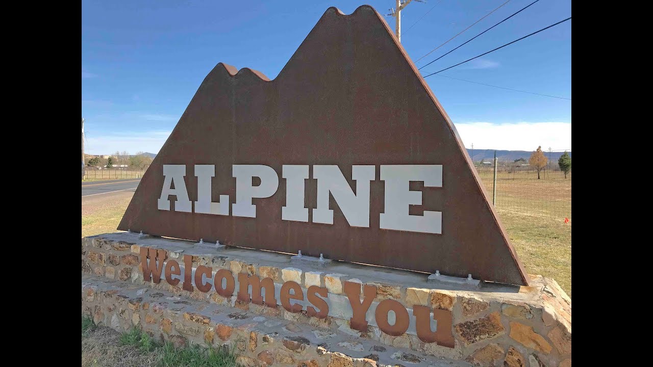 Alpine Texas - YouTube