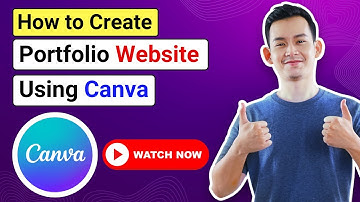 Canva Website Tutorial | How to Create Portfolio Website in Canva | Build Portfolio Site with Canva