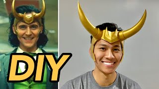 How to: Loki Horns - Loki 2021 DIY Crown/Helmet