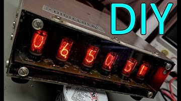 DIY MI950 Josti Electronic Nixie Clock Kit 1976