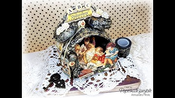 Altered alarm clock for Graphic 45