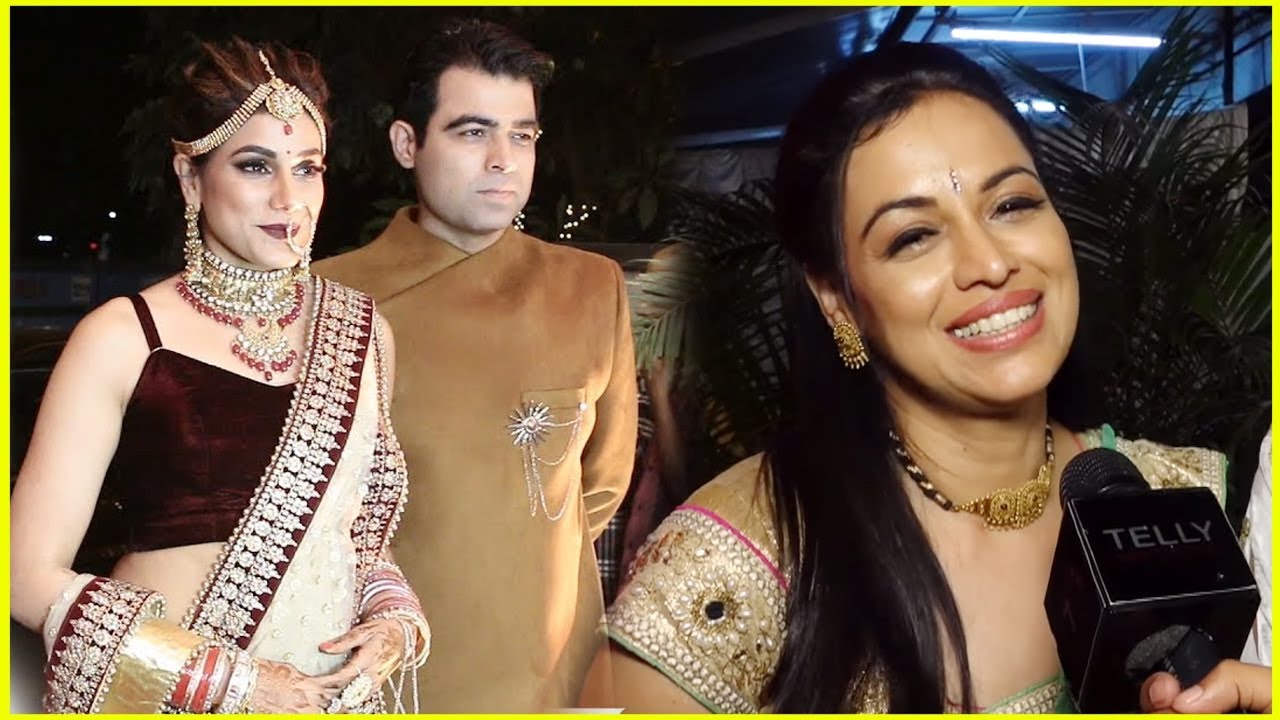 Jyoti Gauba Attends Ritu Chauhan & Ankur Malhotra Wedding Reception