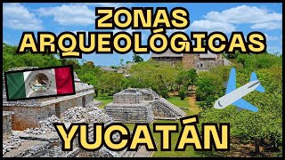 🔴ZONAS ARQUEOLÓGICAS de MÉXICO YUCATÁN 🇲🇽 #mexico #yucatán #travel #viajes  #tourism #turismo