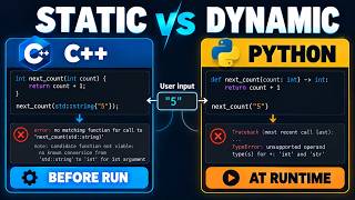 Static vs Dynamic Typing Explained | C++ vs Python