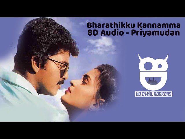 Bharathikku Kannamma - 8D Audio Song | Thalabathy Vijay |  Kausalya class=