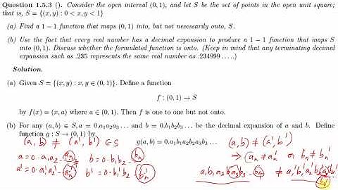 Real Analysis: Lecture 18 - Countable and Uncountable sets (Part 5) - More Problems