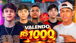 🔥 4X4 APOSTADO VALENDO R$1000! TWO9, MANOMAX e ELTIN vs ZANGADO e MANDELA – CLIMA PESOU NO FINAL!