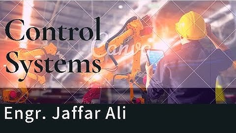 Control system Lecture 5 (a) || Mathematical Modeling of Mechanical Systems || Engr. Jaffar Ali