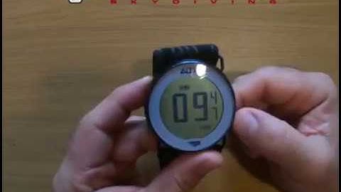 AltiX skydiving altimeter