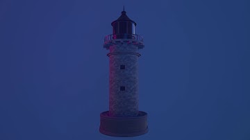 Lighthouse | Blender Timelapse