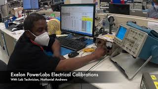 Electrical Calibrations at Exelon PowerLabs