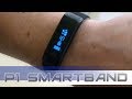 P1 SmartBand. Обзор фитнес браслета измеряющего давление. Проверка тонометром.