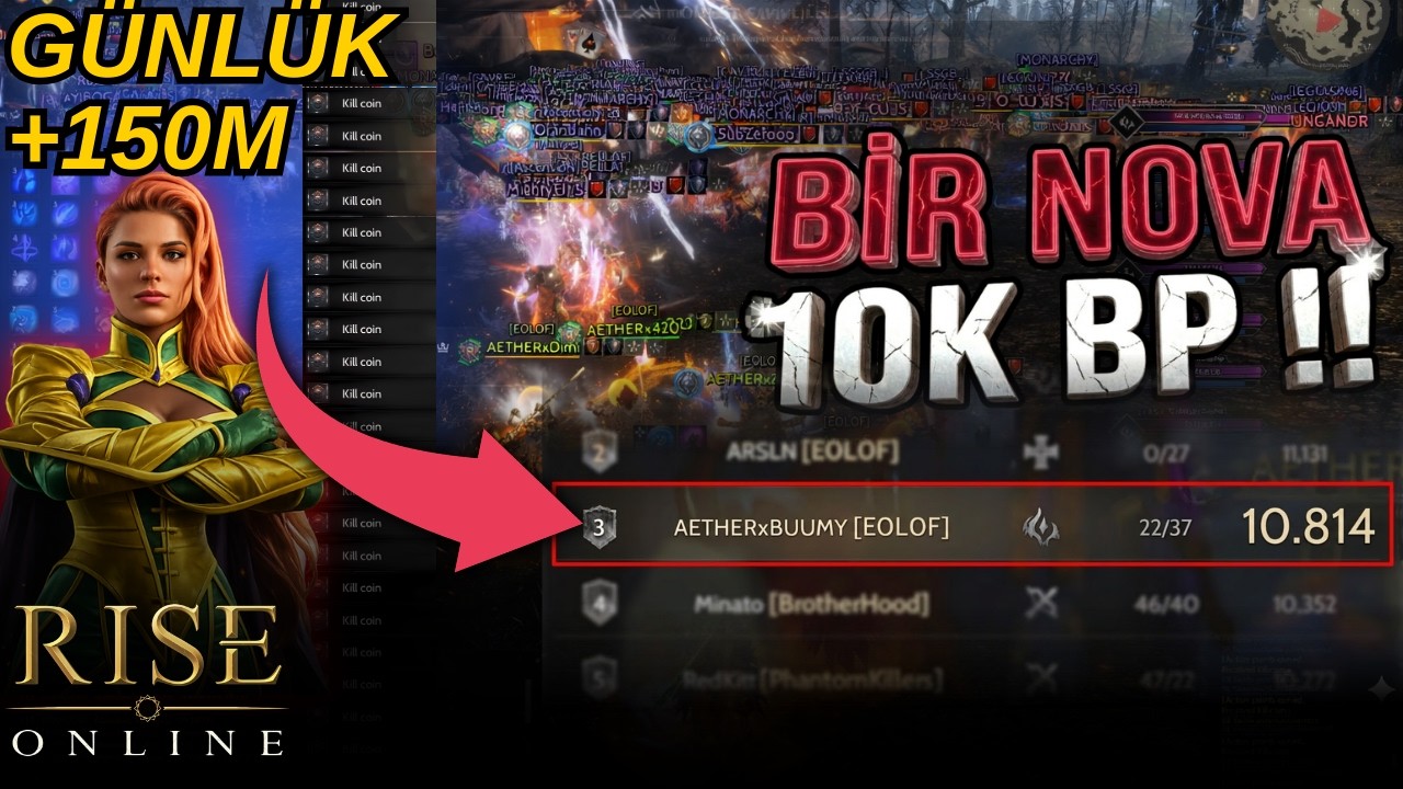BİR GÜNDE 150M KAZANÇ YAPTIK !! 🔥 | RISE ONLINE