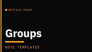How to Create and Use Note Templates