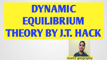 Dynamic Equilibrium Theory of Landform Development by J.T. Hack: room2 geography