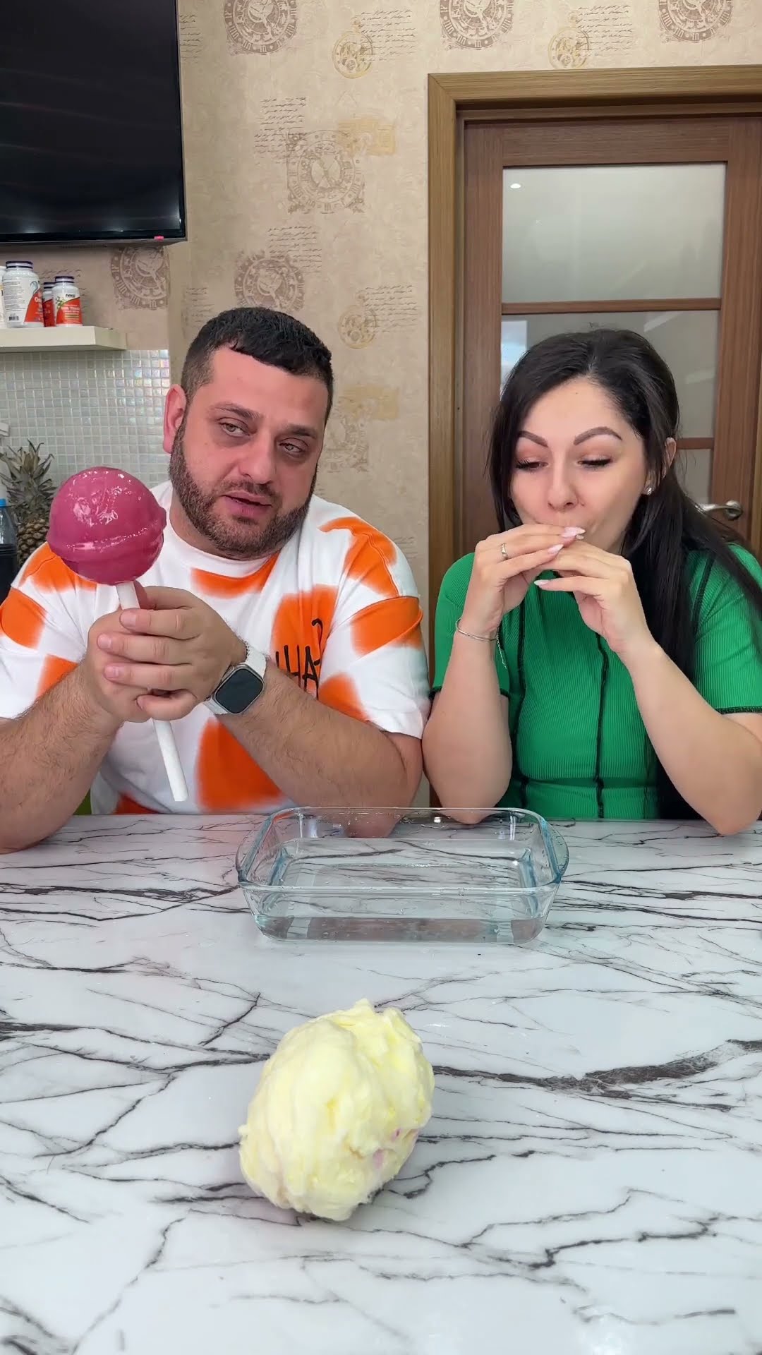 OMG She got chupa chups!? #shorts Best video by MoniLina