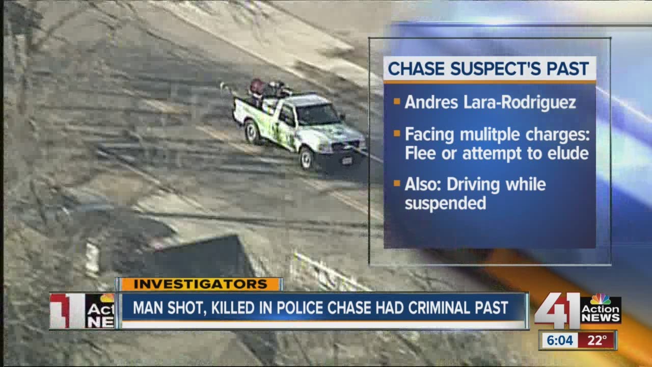 Man shot, killed in police chase had criminal past YouTube