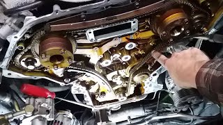 2007 Nissan Frontier Timing Chain Replacement  4.0L