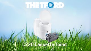 How to repair - Thetford cassette toilet C220 Blade 50731