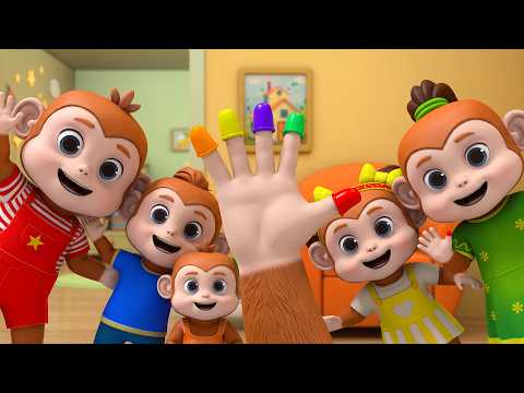Family Finger Color Song For Kids | Colorful Finger Family Fun And Learning Song | PicoPlay Kids