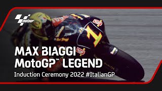 Max Biaggi MotoGP Legend Induction Ceremony | 2022 #ItalianGP