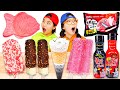 Ice Cream Mukbang 편의점 신상 아이스크림 Fire Spicy 불닭 먹방 Convenience Store Food Labeat 랩잇 