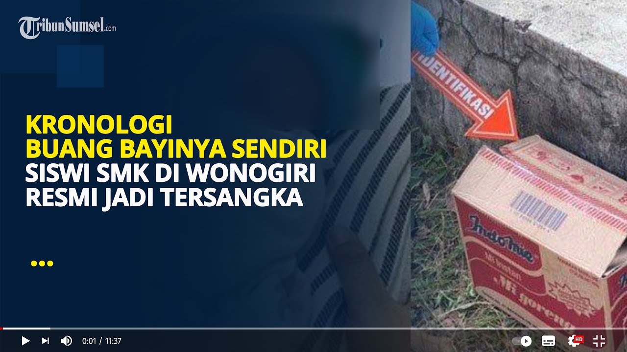 Siswi SMA Melahirkan Bayi Sendiri di Rumah dan Buang Bayinya Di Wonogiri