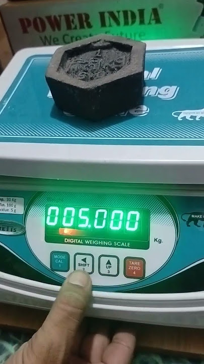 DIGITAL WEIGHT SCALE KANTA HOW SET TO SHOW RIGHT WEIGHT. CALIBRATION. domestic WEIGHT SCALE