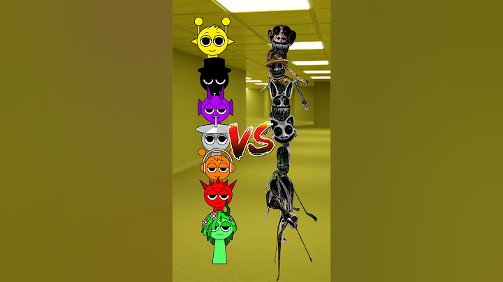 Incredibox Sprunki VS Zoonomaly #shorts #incrediboxsprunki #zoonomaly #sprunki