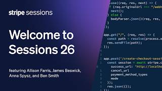 Welcome to Stripe Sessions 2026