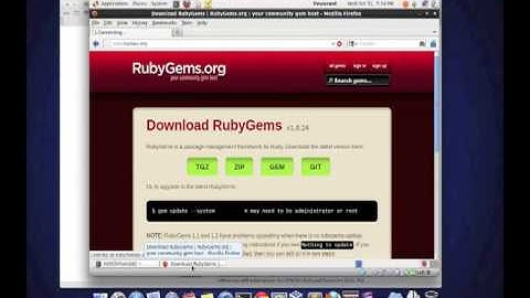 在Linux下搭建Ruby on Rails环境 [LinuxCast IT播客]