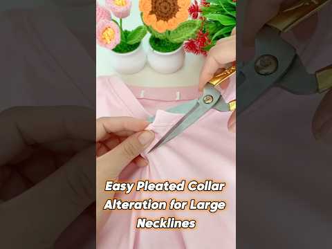 Easy Pleated Collar