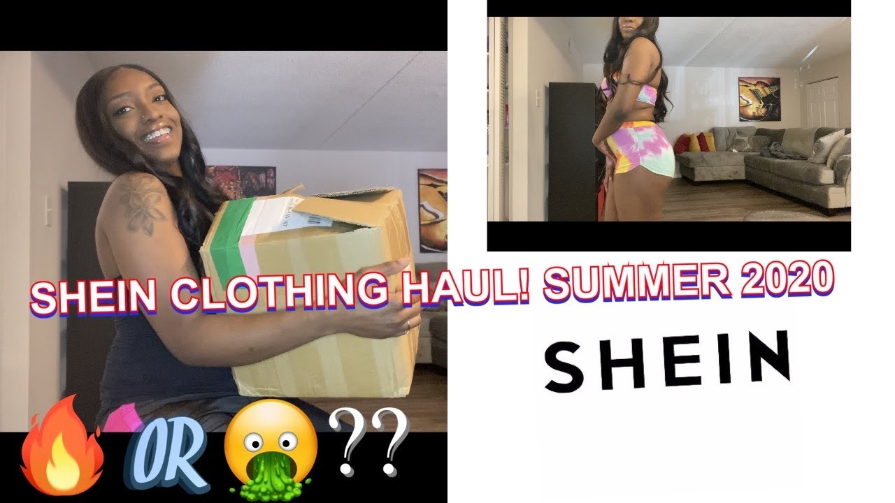 2020 SHEIN Clothing Haul | Shein try on haul | Itzdanzii - YouTube