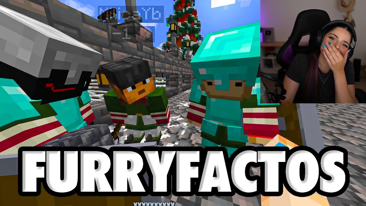 GirlOfNox juega FurryFactos con Westcol, Samulx y Milica | Salvando la navidad