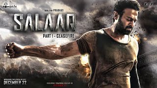 SALAAR Release Trailer | Prabhas | Sruthi Haasan | Prithiviraj | Prashanth Neel