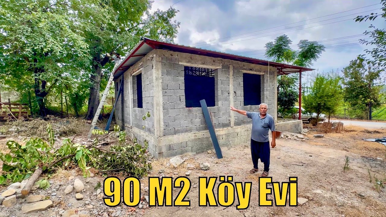 90 m2 Köy Evi Kaba İnşaat Maliyeti