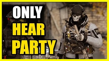 How to Only Speak to PARTY & Turn OFF Proximity Chat on WARZONE 2 & MW2 (Fast Method)
