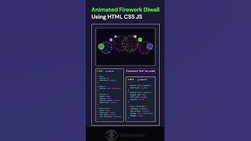 Diwali firecracker in website ✨️ animation from html css javascript #coding #webdesign #viral #css