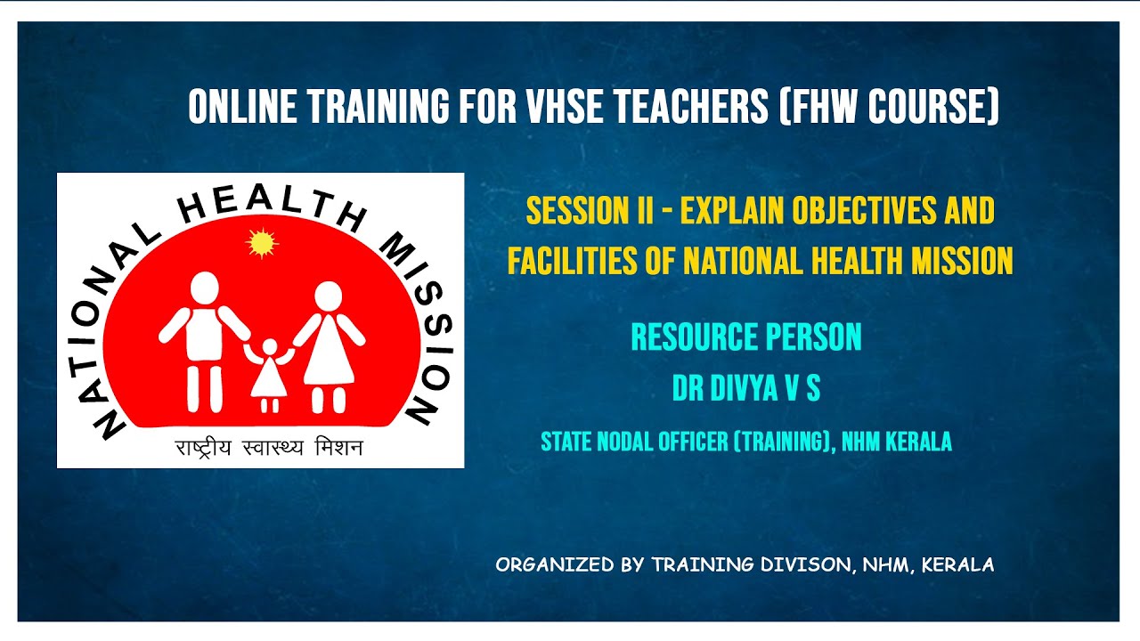 Training for VHSE Teachers (Frontline Health Worker Course)