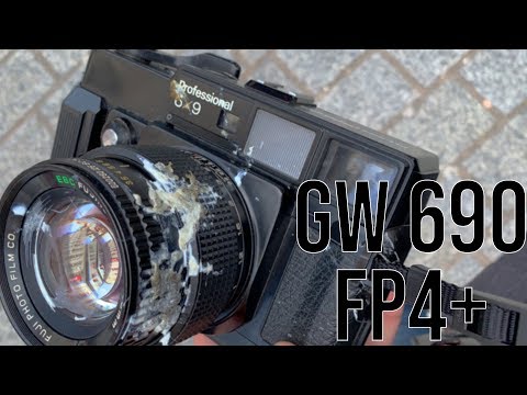 Fuji GW690 With Ilford Fp4 / Street Photography - YouTube