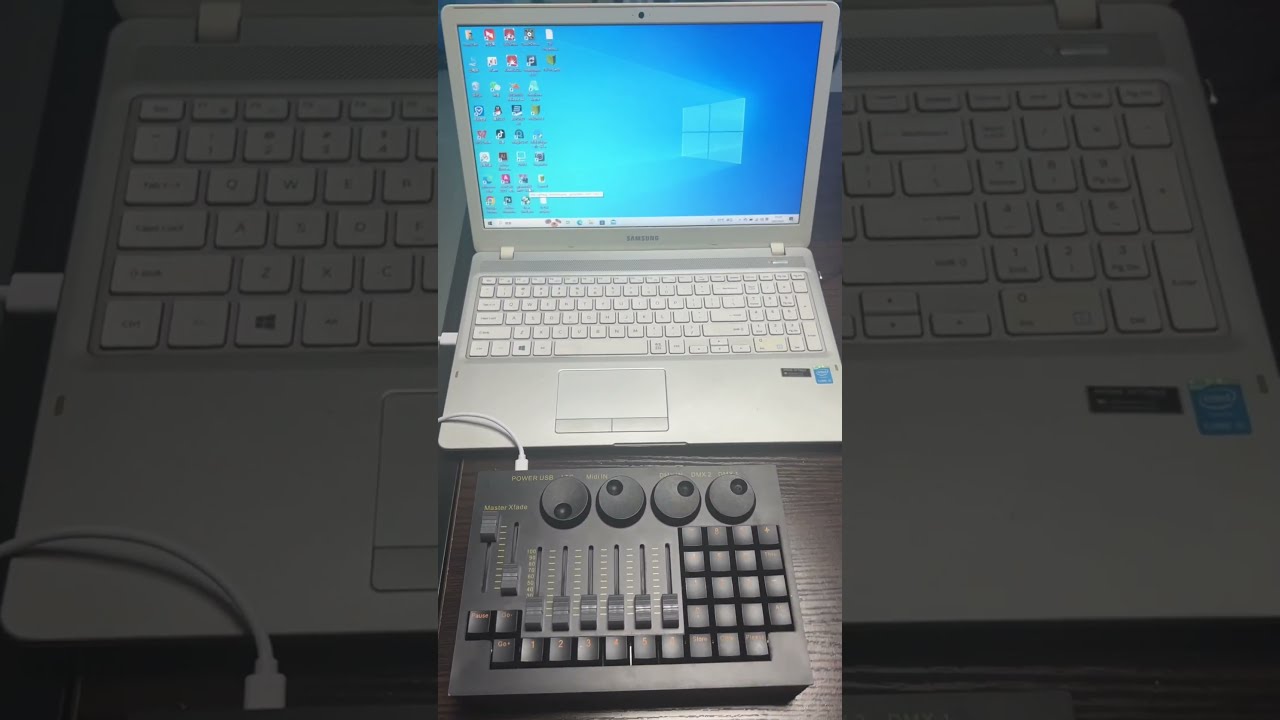 MINI Commad Wing working with GrandMA2 onPC , 3ports DMX512