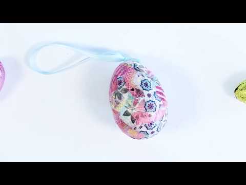 Make a Decoupage Egg | How To | Armchair Gallery | City Arts (Nottingham)
