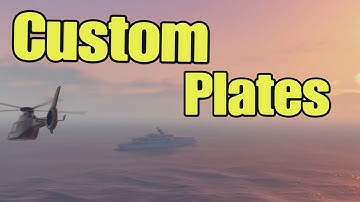 🔴 Custom Plates back in GTA Online 🔥🔥🔥