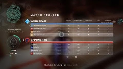 Destiny 2 | Cleeean Gambit Match