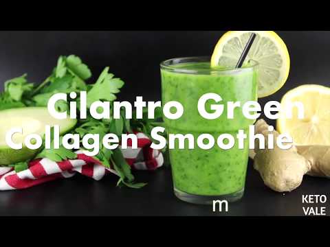 keto-cilantro-green-collagen-smoothie-low-carb-sugar-free-recipe